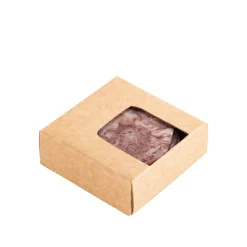 PTMD Onderzetter Damiel Burgundy organisch – set van 4