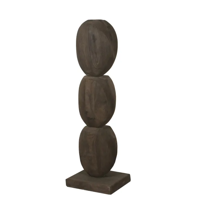 PTMD Ornament Kodey Bruin mangohout organisch