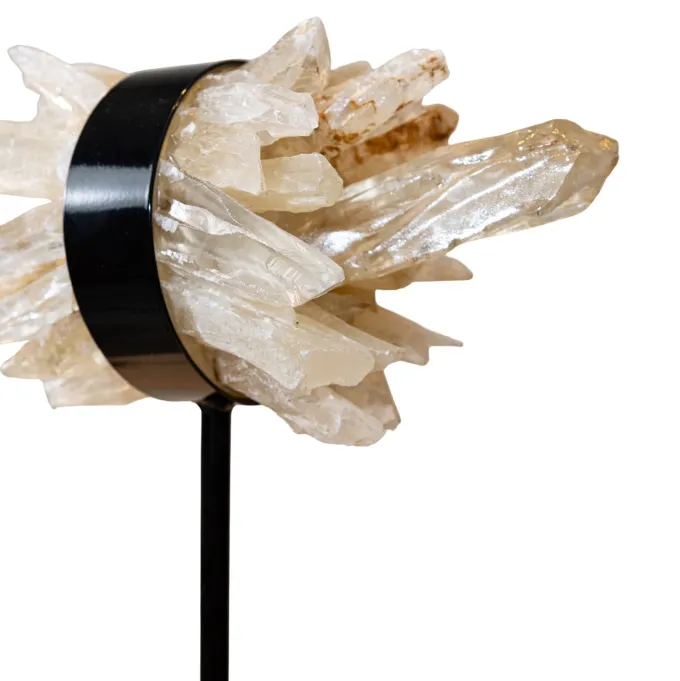 PTMD Ornament Yerin Naturel mineraal Quartz cluster - maat M