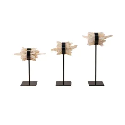 PTMD Ornament Yerin Naturel mineraal Quartz cluster - maat S