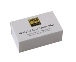 PTMD Pearl Candle Wax 500 gram beige + Candle Wax wick box