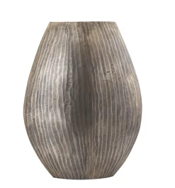 PTMD Pot Jowad Antique Gold alu sheet pot rib hoog ovaal M