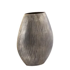 PTMD Pot Jowad Antique Gold alu sheet pot rib hoog ovaal M