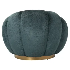 PTMD PTMD Fauteuil Daisy - Draaibare fauteuil in Euphoria Teal