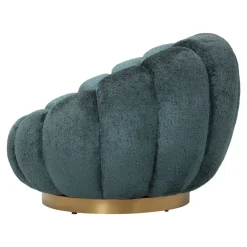 PTMD PTMD Fauteuil Daisy - Draaibare fauteuil in Euphoria Teal
