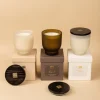 PTMD PTMD Geurkaars New Elements Woody Bouquet S - Luxe Sheaboterwas