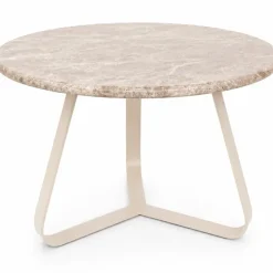 PTMD Salontafel Kae Beige marmer rond S