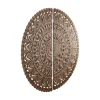PTMD Wandornament Willian Bruin 2 delen - Ø 180 cm