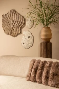 PTMD Wandpaneel Abbie Beige MDF wavy organisch S