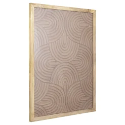 PTMD Wandpaneel Elasah Bruin met swirl patroon