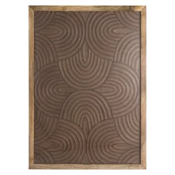 PTMD Wandpaneel Elasah Bruin met swirl patroon