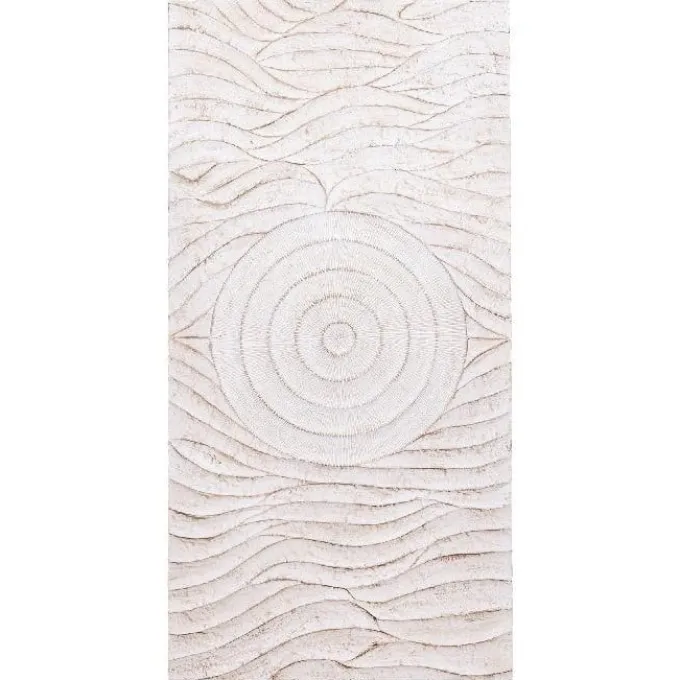 PTMD Wandpaneel Jazel OffWhite MDF wave patroon S