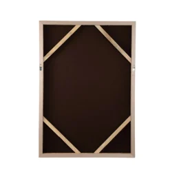PTMD Wandpaneel Lorinde Lichtbruin canvas Bloemen