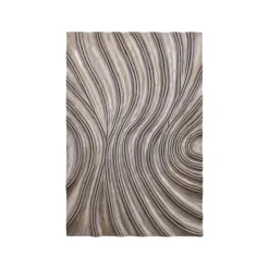 PTMD Wandpaneel Reddie Bruin glanzend MDF golvend S