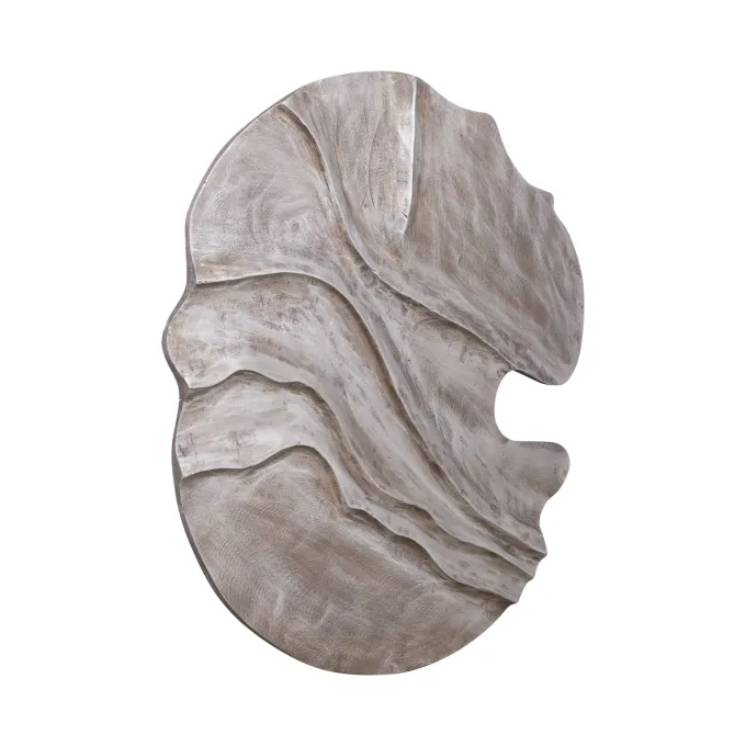 PTMD Wandpaneel Samraj Bruin MDF Wave met structuur