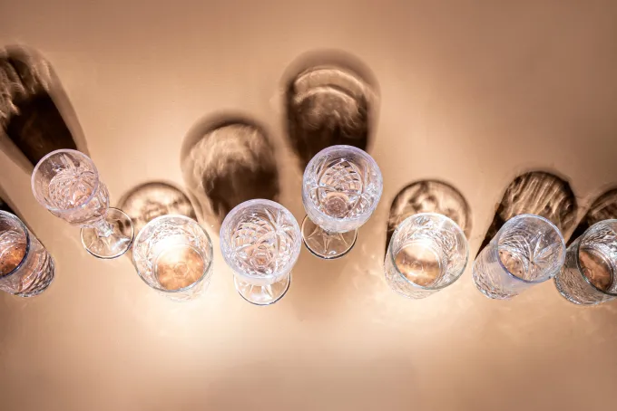 PTMD Whisky glas Crystal clear rond - 6 stuks