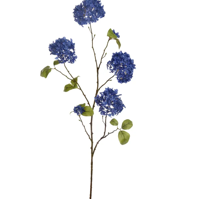 Pure Kunsttak Hortensia groot 110 cm donkerblauw