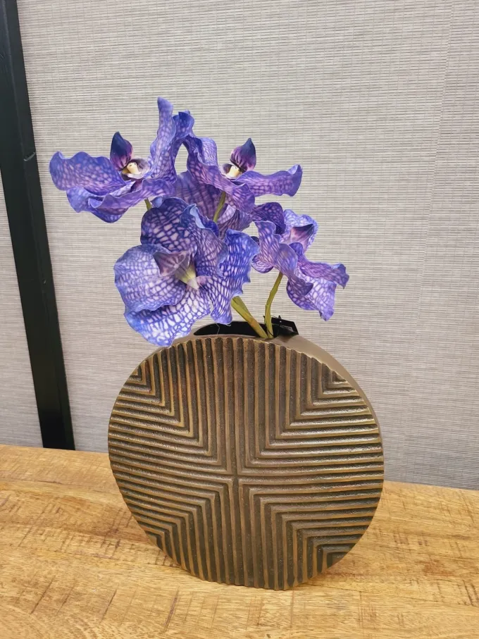 Pure Kunsttak Vanda Orchidee 62CM blauw