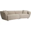 Richmond Interiors Bank Armand naturel blockweave