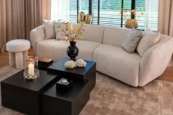 Richmond Interiors Bank Armand naturel blockweave