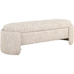 Richmond Interiors Bank Cupid beige angora met opbergruimte