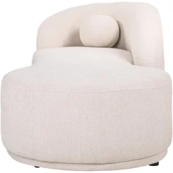 Richmond Interiors Bank Emma cream fancy chaise longue