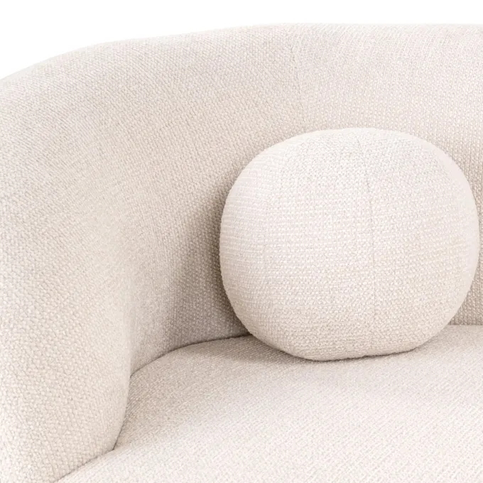 Richmond Interiors Bank Emma cream fancy chaise longue