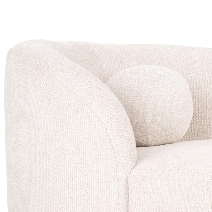 Richmond Interiors Bank Emma cream fancy chaise longue
