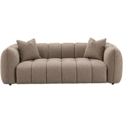 Richmond Interiors Bank Hogan mocca chunky 3-zits