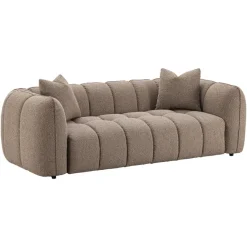 Richmond Interiors Bank Hogan mocca chunky 3-zits