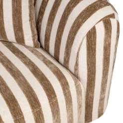 Richmond Interiors Bank Luxandra stripes zand