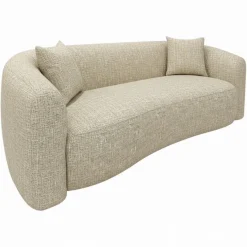 Richmond Interiors Bank Luxandra zand tweed fire retardant