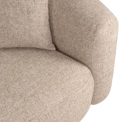 Richmond Interiors Bank Luxandra zand tweed fire retardant