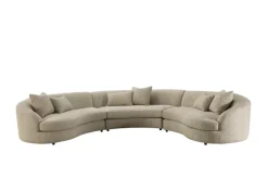 Richmond Interiors Bank Morena creme blockweave