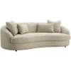 Richmond Interiors Bank Morena creme blockweave