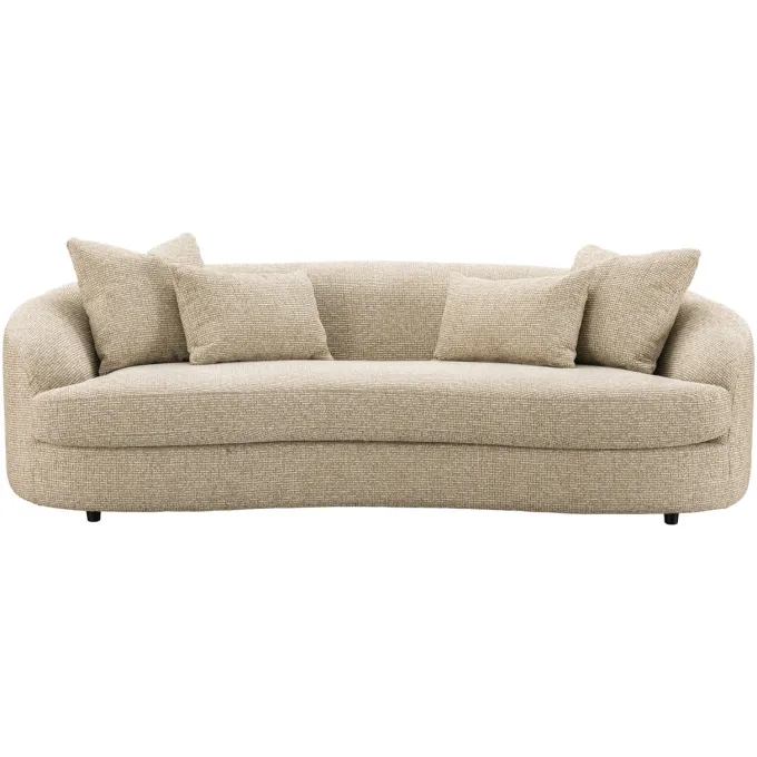 Richmond Interiors Bank Morena creme blockweave