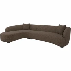 Richmond Interiors Bank Pandora bruin chunky lounge links