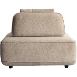 Richmond Interiors Bank Tudor naturel boldweave 1-zits verschuifbare rugleuning backrest