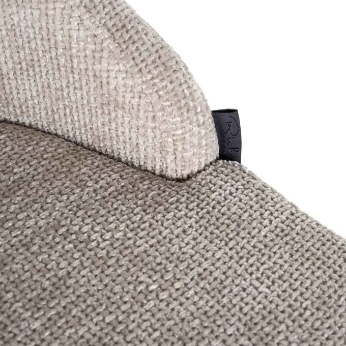 Richmond Interiors Barstoel Bolton natural renagade met geborsteld goud