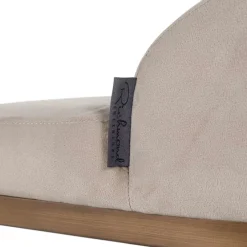 Richmond Interiors Barstoel Bolton khaki velvet geborsteld goud Khaki