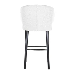 Richmond Interiors Barstoel Indigo White Bouclé (Copenhagen 900 Bouclé White)