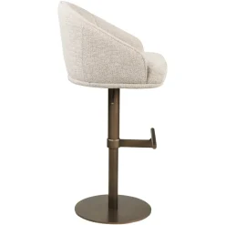 Richmond Interiors Barstoel Beverly naturel fancy draaibaar
