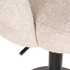 Richmond Interiors Barstoel Nikki biscotti swivel fire retardant