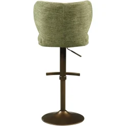 Richmond Interiors Barstoel Amely pistache softweave draaistoel