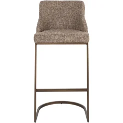 Richmond Interiors Barstoel Bolton brown tweed (Set of 2)