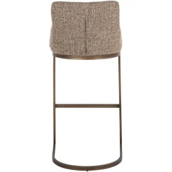 Richmond Interiors Barstoel Bolton brown tweed (Set of 2)