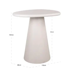 Richmond Interiors Bartafel Bloomstone white