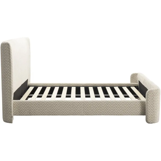Richmond Interiors Bed Divana beige chevron 160x200