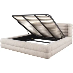 Richmond Interiors Bed Obidis naturel linear 180x210 (matrasmaat (excl.) with storage
