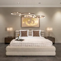 Richmond Interiors Bed Obidis naturel linear 180x210 (matrasmaat (excl.) with storage